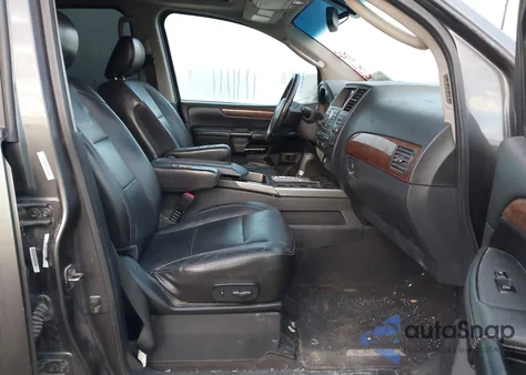 2011 Nissan Armada Platinum from USA, damaged, VIN 5N1BA0ND9BN618663